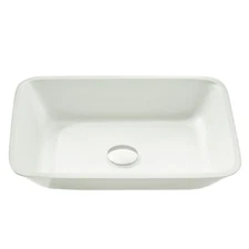 ANZZI Innovio Series 18 in. L x 13 in. W Rectangular Bathroom Vessel Sink in Mat