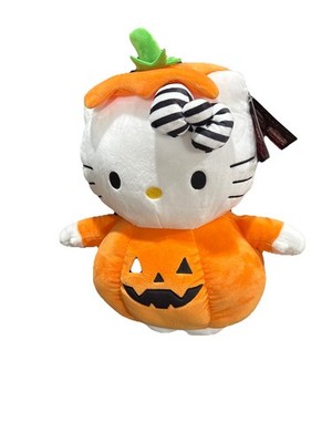 Kidrobot x Sanrio Hello Kitty Pumpkin 13  Inch Halloween Plush NWT