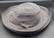 Scala Hand Crafted since 1921 Hat Wide Brim Sun Hat One Size EUC See Photos