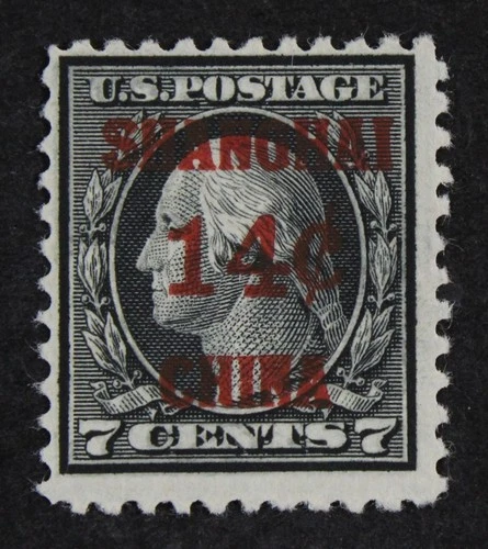 CKStamps: US Postal Agency in China Stamps Collection Scott#K7 Mint LH OG