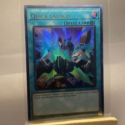 Quick Launch (Ultra Rare) RA05-EN062 Rarity Collection 5 1st Edition