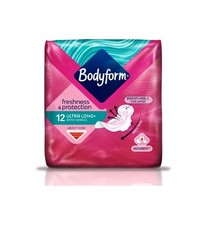 Image of Bodyform Ultra Super Long Towel with Wings - Pack of 12,