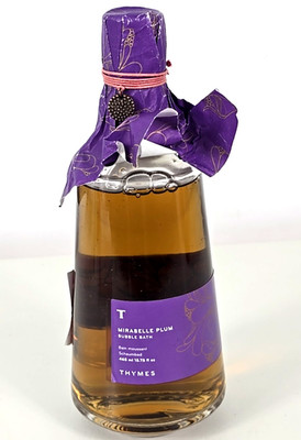 NIB - Thymes MIRABELLE PLUM Bubble Bath 15.75 oz