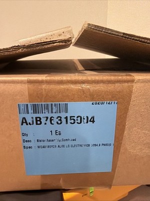 LG Genuine OEM Part # AJB76315004 Combined Stator Assembly (WDA0160Y2S.ALGE)