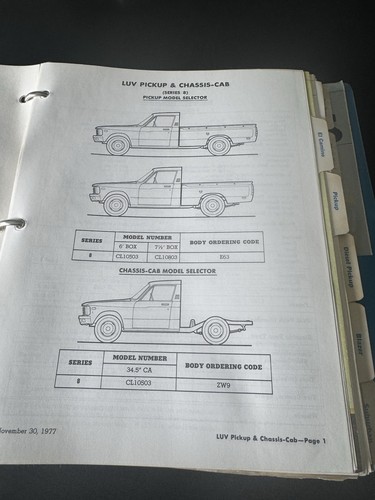 1978 Chevy Truck Data Book Upholstery Dealer Album Pickup Van Suburban Blazer - Bild 4 von 24