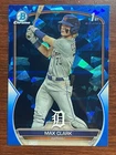 Max Clark 1st 2023 Bowman Draft Chrome Prospects Sapphire #BDC-76 Detroit Tigers