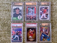 HUGE Six (6) PSA & BGS Christian Yelich RC Graded Cards Lot - Loaded!! Brewers