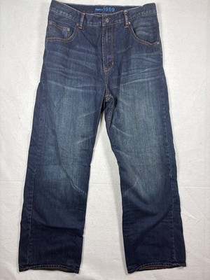 GapKids 1969 Slouch Husky Jeans Size 16 Blue Denim insulated 28x28