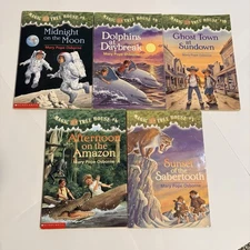 Lot Of 5 Magic Tree House Books (6-10) Mary Pope Osborne
