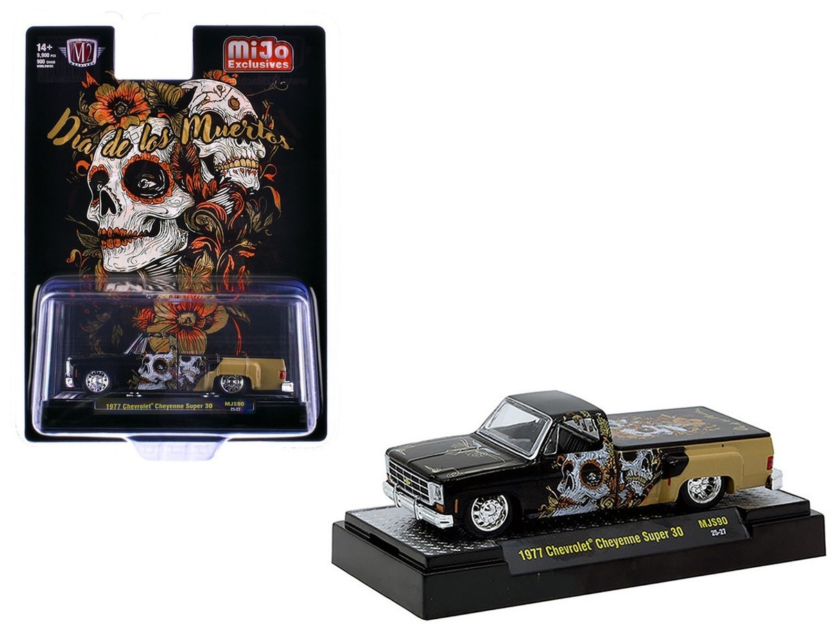 Chevrolet Cheyenne Super 30 1977 M2 Machines Dia De Los Muertos, 1/64, Limited