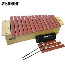 Sonor Orff AX-GBF Global Beat Alto Xylophone With 16 Fiberglass Bars  Mallets