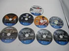 SONY PS4 USED GAMES LOT OF 7 UNTESTED