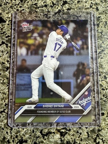 2024 Topps Now #731 SHOHEI OHTANI - Founding Member 52/52 Club - LA Dodgers