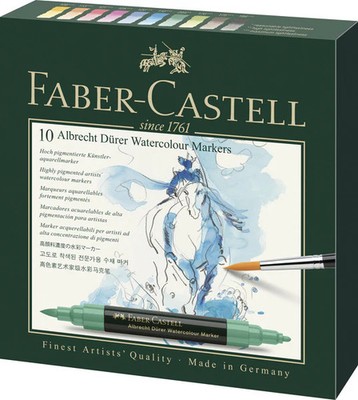 Faber Castell FC-160310 Aquarellmarker Albrecht Dürer, Schachtel
