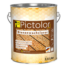 Pictolor® Bienenwachslasur 2,5 Liter      Esche(18,42 €/l)