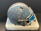 Steve Smith Sr Autographed Carolina Panthers Slate Mini Helmet Radtke Sports COA