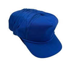 Vintage 80s Blank Snapback Trucker Hat Lot of 10 Blue Rope Dad NEW