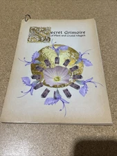 Secret Grimoire of Plant and Crystal Magick Handmade Ephemera Book