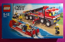 LEGO City Set 7213 Feuerwehr-Truck mit Löschboot (Unvollständig) mit OVP