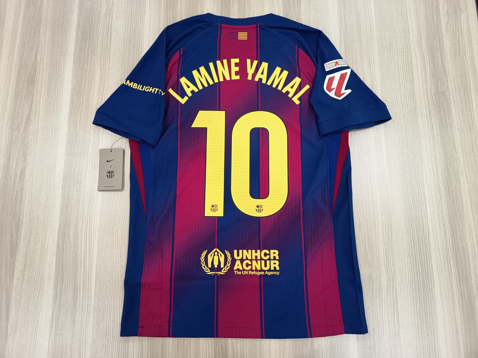 Nike FC Barcelona Home 25/26 Lamine Yamal #10 Match (US L Size) - HJ4544-456