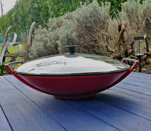 Le Creuset Cast Iron Wok | eBay