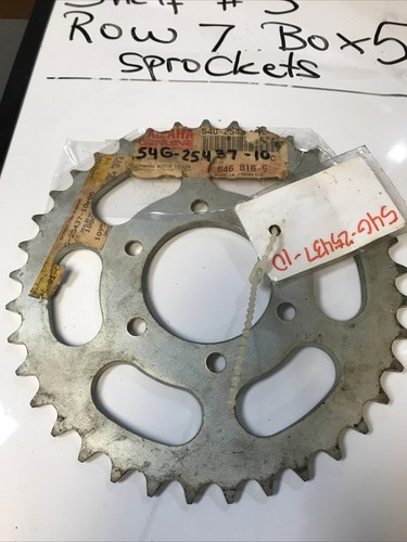 YAMAHA 54G-25437-10-00 Sprocket NEW OLD STOCK WILL SHOW RUST AND SCUFFS - Picture 3 of 6