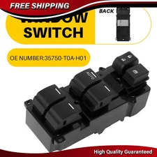 Front Left Driver Side Master Window Switch Assembly For 2011-2013 Honda CR-V