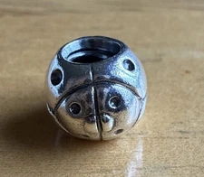 Authentic Pandora Sterling Silver LADYBUG Charm #790135