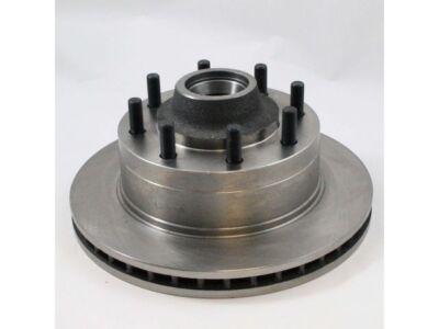 12MX76V Front Brake Rotor and Hub Assembly Fits 1992-1994 Ford E350 Econoline