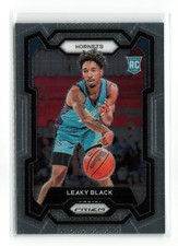 LEAKY BLACK #284 2023-24 PANINI PRIZM HORNETS RC