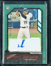 2021 Chronicles Playbook Red /100 Mario Feliciano AUTO RC #PA-MF Brewers