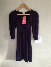 One Clothing Purple Knit Dress Size M NWT 