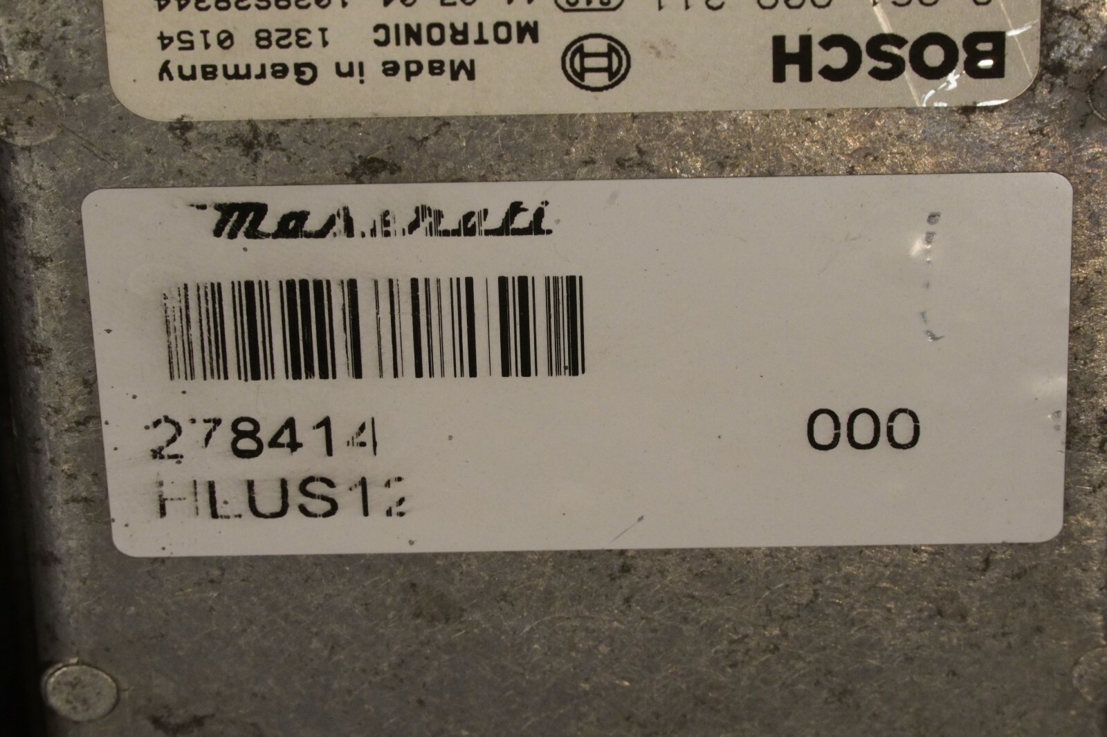 MASERATI GRANTURISMO 2012 ECM Motor Engine Control Module Part # 243890 278414