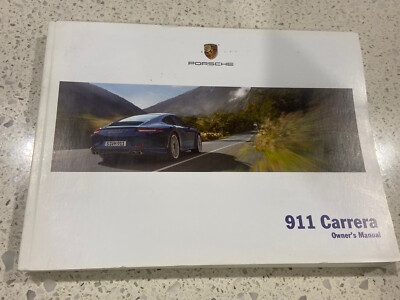 2014 PORSCHE 911 CARRERA OWNERS MANUAL+QUICK REF CLEAN MAINTENANCE