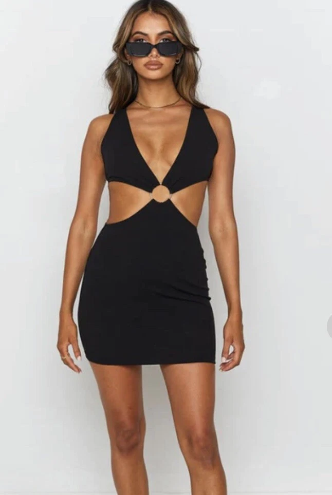 Beginning boutique black clearance dress