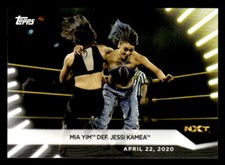 2021 Topps WWE Women's Division #8 Mia Yim def. Jessi Kamea
