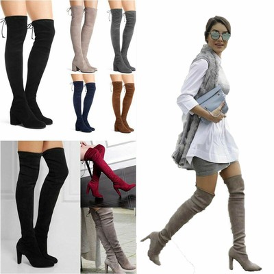 thigh high tennis shoes