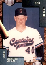 1992 Shreveport Captains Fleer/ProCards 3871 Rob Taylor Dunkirk Maryland MD Card