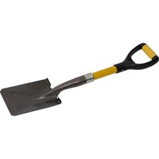 Roughneck Micro Mini Square Head Shovel Spade 27" 685mm Trenches Car ROU68006