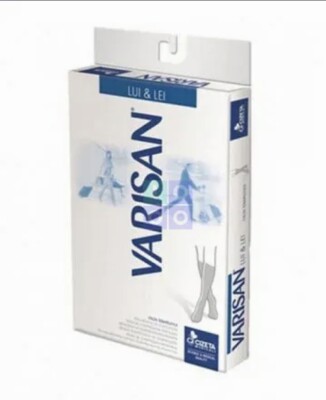MEDIZINISCHE KOMPRESSIONSSTRÜMPFE 15/20 mmHg - VARISAN HIM&LEI BAUMWOLLE - CIZETA