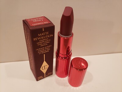 Charlotte Tilbury Matte Revolution Luminous Lipstick Cinematic Red