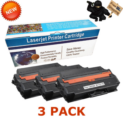 3x MLT-D115L Toner Cartridge for Samsung Xpress SL-M2870 SL-M2870FD SL-M2870FW