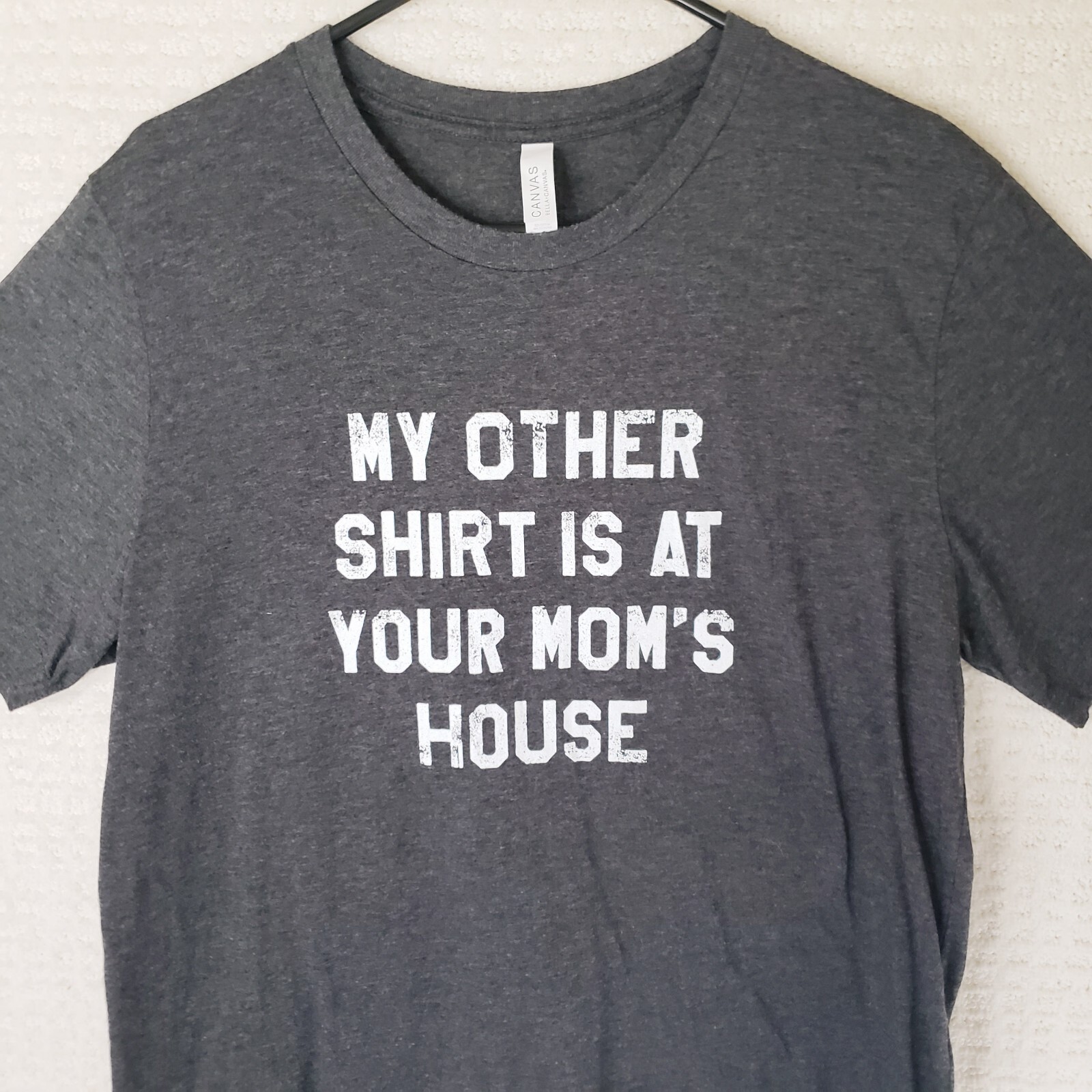 ALTRA My Other Shirt Is At Your Moms Ho Maglietta Uomo Manica Corta Cotone Nero