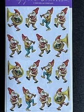 John Grossman GNOME PARADE Stickers The Gifted Line 2 Packs Vintage 1997
