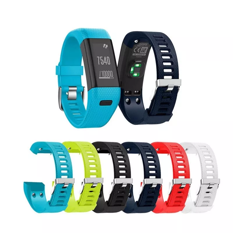 For Garmin Vivoactive 3 / Music WatchSilicone Fitness Wrist Band