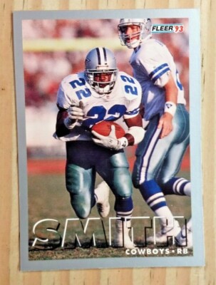 NFL COWBOYS EMMITT SMITH ルーキーカード 1993 SkyBox Impact Super