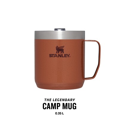 Stanley The Legendary Camp Becher 12 Unzen Hammertone Ton KAFFEE TEETASSE