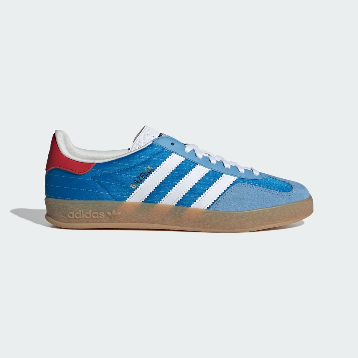 ★adidas★ Gazelle Indoor Blue White Adidas Gazelle Indoor Sneakers Original Shoes Bright Blue