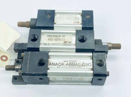 LOT OF INGERSOLL RAND ANAQK-BBBAB PNEUMATIC CYLINDER DOUBLE ACTING SINGLE ROD - Picture 1 of 9
