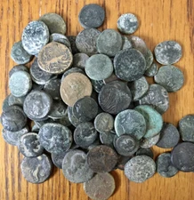 GREEK COINS FROM SPAIN AND EUROPE, EVERY bid is per coin !!